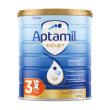 爱他美（Aptamil）澳洲金装新西兰原装进口 DHA婴幼儿配方牛奶粉经典版900g 3段6罐（1岁以上） 27年3月到期