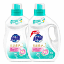 洗后衣物柔顺舒适！超能 花漾柔护洗衣液 12斤￥36.18 2.4折