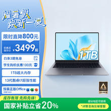 荣耀 HONOR X16 2025 战斗版 16英寸 轻薄本 星空灰（酷睿i5-13420H、16G+1T、1920x1200、IPS、60Hz）2785.21元