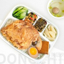美团外卖/到店 东池 脆皮鸡腿饭单人餐（例汤）套餐兑换券·1张