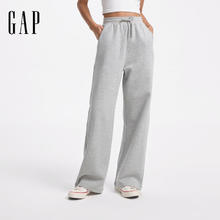 Gap 女士新款秋季logo阔腿针织长裤卫裤（2色可选）159元