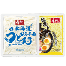 寿桃港式车仔面乌冬面拉面10包装方便面非油炸速食捞面干拌面酱料选配 10包面【不含酱包】 北海道乌冬面10包12.9元（需领券）