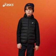 ASICS 亚瑟士 儿童三防科技羽绒马甲334241013076 多色124元包邮
