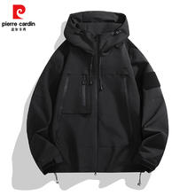 pierre cardin 皮尔·卡丹 皮尔卡丹 男士休闲夹克 L 黑色券后66.9元