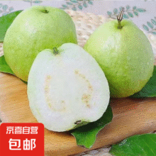 白心芭乐新鲜软糯番石榴低卡轻食可榨汁启鸿 白心芭乐 带箱2斤 单果100g+10元 (月销5000+)