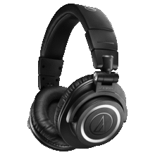 铁三角（Audio-technica）ATH-M50xBT2头戴式无线蓝牙监听HIFI音乐耳机可折叠专业直播录音1130元 (券后省150)