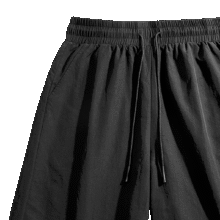 gxg.jeans 限时优惠！断码清仓 美式休闲宽松直筒短裤 黑色49元