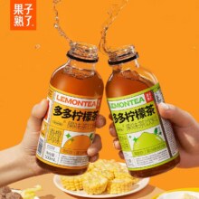果子熟了 多多柠檬茶 500mL*4瓶9.9元包邮