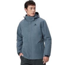骆驼（CAMEL）户外防寒冲锋衣男女三合一两件套防风登山服男A1W218150507.1元 (券后省40)