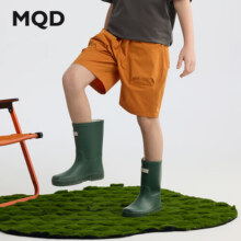 马骑顿（MQD）【五分裤】男大童夏季新品户外工装轻量化登山休闲裤 桔色 110