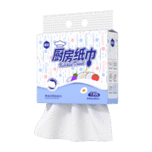 漫花悬挂式厨房纸巾130抽/提双层加厚吸油纸吸水纸壁挂式厨房用纸 【厨房纸巾】 2层 130抽*1提6元 (券后省3)