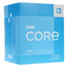 英特尔（Intel）13代酷睿CPU处理器 台式机处理器 盒装CPU 13代i3-13100 盒装【4核8线程】