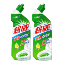 超威 洁厕灵马桶清洁剂 500g*2瓶6.44元