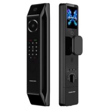 凯迪仕P30ProMax双子星人脸猫眼指纹密码智能门锁家用监控电子锁