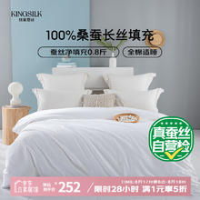 钱皇 阳春白雪 100%桑蚕丝夏凉被 3斤 220*240cm 白色214.2元