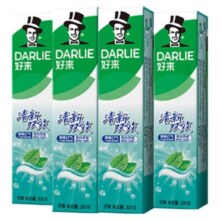 好来 清新双效牙膏200g*4支15.35元（返35元猫超卡后）