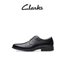 Clarks 男士春夏德比鞋新郎鞋英伦商务绅士正装舒适透气Whiddon Plain 深棕褐色261529198 41.5(uk7.5)