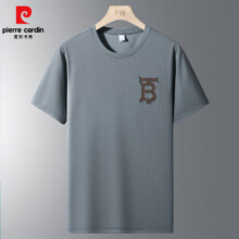 pierre cardin 皮尔·卡丹 男士2025夏季圆领半袖体恤 *2件29.8元（需领券，合14.9元/件）叠加小程序30-5券后 24.8元（需领券，合12.4元/件）叠