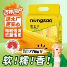东北农嫂 真空黄糯玉米 2.3kg 约8穗
