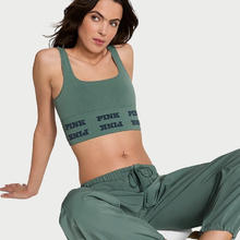 VICTORIA'S SECRET PINK 休闲轻薄凉爽帅气舒适弹力工装裤女 60MY森绿色 11246518 M129元