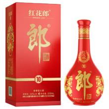 郎酒 红花郎10 53%vol 酱香型白酒 500ml单瓶装
