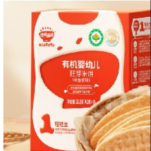 秋田满满 有机婴幼儿米饼 原香味/莓莓味/菠菜味 32.8g*2件