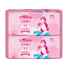 88vip 天降礼金：七度空间 卫生巾 日用245mm 共64片