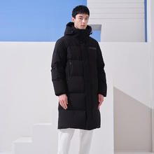 坦博尔 破价！男长款保暖连帽羽绒服 高充绒量券后754元