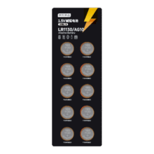京东京造LR54/LR1130/AG10纽扣电池 10粒装  1.5V 适用手表电子计算器玩具等10元 (满2件9折,券后省80,月销2000+)