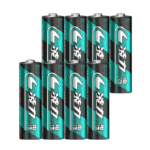 凌力绿劲碳性电池 遥控电池 5号AA【8粒简装】2.98元