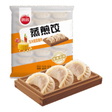 思念 蒸煎饺 1kg、52只39.6元（合9.9元/件）