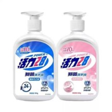 活力28 抑菌洗手液 500克*2瓶+1泵头6.5元（需领券）
