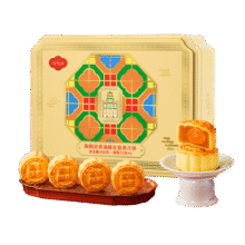 陶陶居月饼 黄油酥皮蛋黄礼盒450g 广式特产广州中秋节送礼团购福利178元