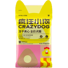 疯狂小狗狗粮小耳朵冻干夹心犬粮幼犬成犬通用50g1元 百亿补贴
