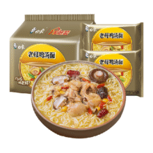 白象 珍骨汤方便面原味鸡汤面 102g*5袋7.87元