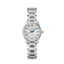 浪琴（LONGINES）瑞士手表 名匠系列 机械钢带女表 对表 L2128478616000元