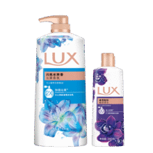 LUX/力士 闪亮冰爽+幽莲魅肤 沐浴露 闪亮1000g+幽莲350g27.9元