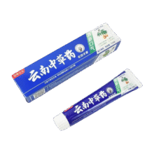 汉药古方清新口气云南中草药牙膏亮白固齿护龈成人家庭 薄荷 110g 1支1.89元