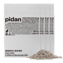 pidan猫砂 咖啡豆腐猫砂混合膨润土猫砂 2.4kg款19.9元 (券后省20)