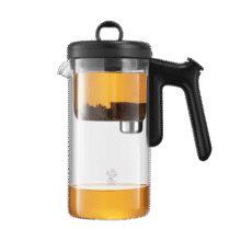 鸣盏飘逸杯玻璃内胆按压式磁吸无杆泡茶壶茶水分离冲茶器茶具懒人茶壶134.1元 (券后省0.9)