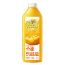 味全 每日C 饮料 橙汁 1600ml*8件