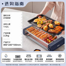 小熊 电烤炉 创新全机可拆洗 5-7人 DKL-Q21N1132.59元