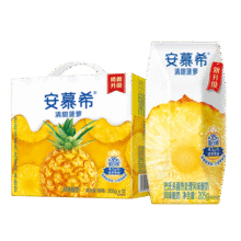 安慕希伊利常温清甜菠萝酸奶整箱生牛乳牛奶乳品儿童营养早餐礼盒装 菠萝酸奶205gx12盒x1箱5月产59.9元 (每满67减20,券后省10)