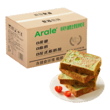 小程序、PLUS会员、需首购：阿拉蕾 全麦吐司面包 1kg、50g*20袋