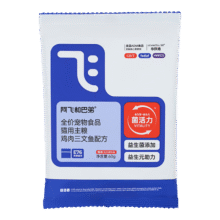 阿飞和巴弟猫粮E76益生菌全价冻干双拼猫粮试吃装成猫幼猫粮60g0.9元