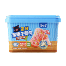 首购：美时多 黑猪午餐肉182g、7片（85%含量）6.9元包邮（需试用）