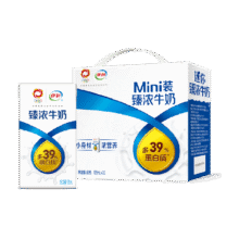 伊利Mini臻浓牛奶学生早125ml*20盒