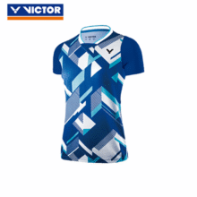 威克多（VICTOR）羽毛球服大赛服新款训练胜利短袖T恤上衣运动服吸汗速干 女款T恤T-71006/F XL79元 (券后省20)