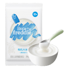 小皮（Little Freddie）有机高铁大米粉原味25g*1包尝鲜装6月+宝宝辅食婴儿米糊