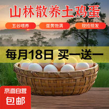 京喜加 山林自养鸡蛋 40g±5g 10枚5.45元